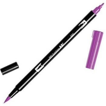 Tombow - Rotulador de punta doble, color rosa