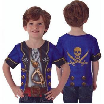 Camiseta Disfraz de Pirata para niño Rubie's