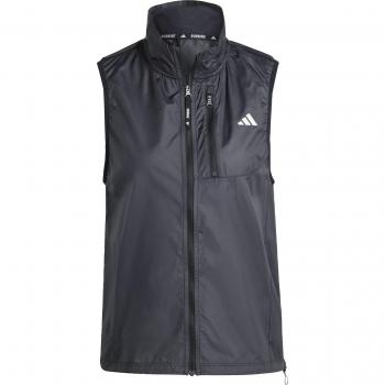 adidas Women's Own the Run Performance Vest - Pure Black - Size L