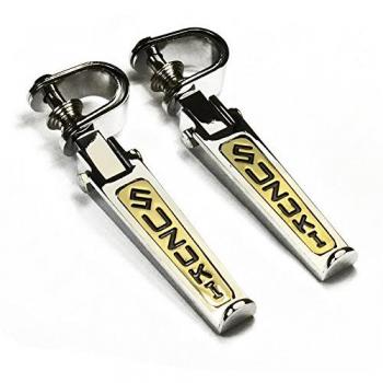 CMParts - Pareja de Estriberas Custom Metálicas Universales SUZUKI