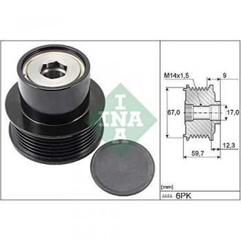 Rueda libre del generador y alternador INA 535 0288 10