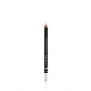 Flormar - Eyeliner Waterproof 113 Pure White, delineador de ojos de lujo, resistente al agua