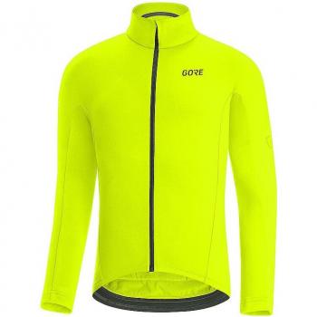 GOREWEAR C3 Thermo Long Sleeve Cycling Jersey - Neon Yellow - Men's XXL