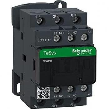 Schneider Electric LC1D12P7 TeSys D Contactor, 3P, AC-3, <=440V, 12A, Bobina 230VCA, 86mm x 45mm x 77mm