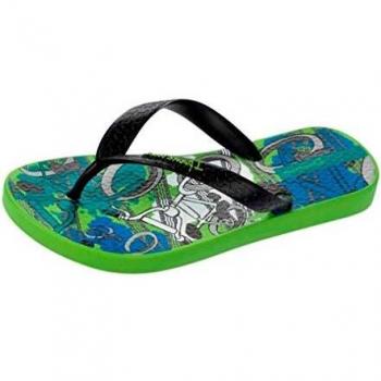 Chanclas Ipanema Classic IV Niños y Niñas BMX Negro/Amarillo Talla UK 8 (EU 25/26)