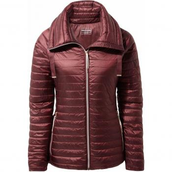 Craghoppers Greta - Chaqueta Acolchada para Mujer, Mujer, Color Morado, tamaño 12