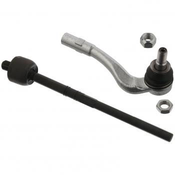 Barra de dirección FEBI BILSTEIN 44692 para Mercedes C-Klasse y SLK, eje delantero derecho con extremo de fijación, tuerca y tuerca de bloqueo
