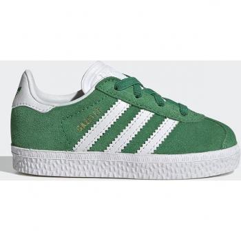 Zapatillas Adidas Gazelle Unisex - Verde - Talla 24 - Cuero