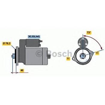 Motor de Arranque Bosch 986022290 - Tipo: Motor de arranque, Marca: Bosch, Número de pieza: 0 986 022 290