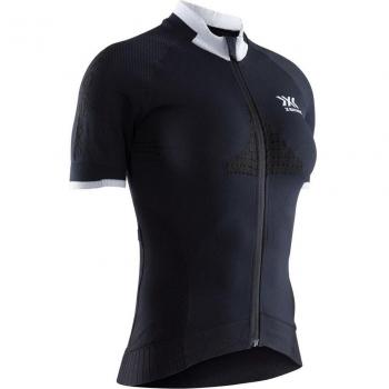 Maillot de ciclismo de mujer X-Bionic Manga Corta Regulator Negro