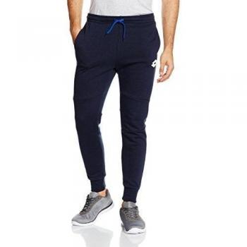Lotto Stars EVO FT Cuff - Pantalones de chándal para Hombre, Color Azul, Talla M