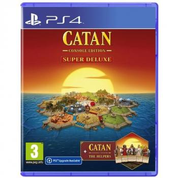 CATAN Super Deluxe Edition Juego para Consola Sony PlayStation 4, PS4 - Juego de mesa digital, multijugador, estrategia, gráficos mejorados, incluye expansiones y contenido adicional