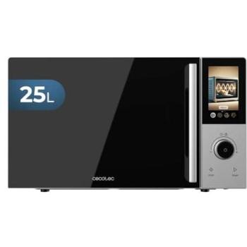Microondas Digital Táctil Cecotec 25L con Grill y Convección 2500 Touch, 900W, Grill 1200W, Control Táctil, Temporizador 60min