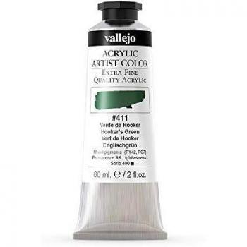 Pintura Acrílica Artista Vallejo 60ml Verde Hooker