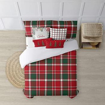 Funda Nórdica Navidad Laponia 50% Algodón - 50% Poliéster con Botones, Tamaño 260x240 cm
