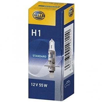 HELLA 8GH 002 089-133 Lámpara - H1 - Standard - 12V - 55W - Tipo de portalámpara: P14,5s - caja - Cant.: 1