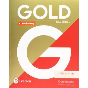 Gold B1 Preliminary Coursebook with MyEnglishLab Access Code