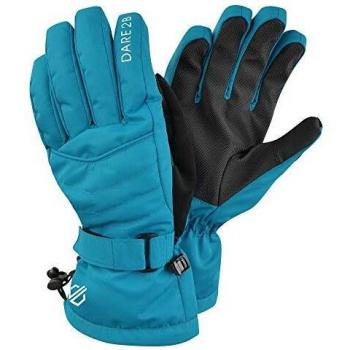 Dare 2b Dignity Waterproof & Breathable Padded Ski & Snowboard Mitt with Gripped Palm and Thumb Guantes, Mujer, Fresh Water Blue, Extra-Small