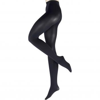Falke Warm Deluxe 80 Denier Opaque Tights - Marine, Size S-M
