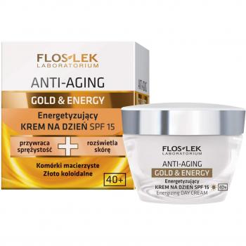 FLOSLEK Energizing Day Cream SPF 15 Restores Elasticity and Brightens 50ml