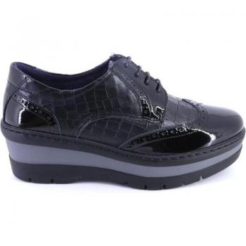 Zapatos con cordones de mujer NOTTON 0157 negro