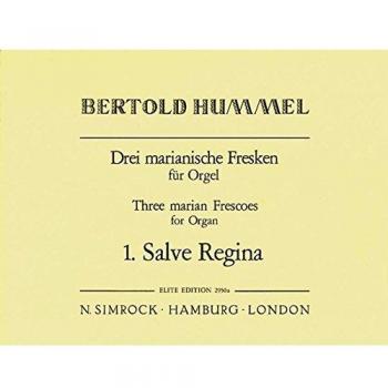 Three marian frescos op. 42 orgue