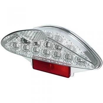 Faro Trasero LED Homologado Lexus 2 para Scooter MBK Nitro, Yamaha Aerox y Aprilia Rally
