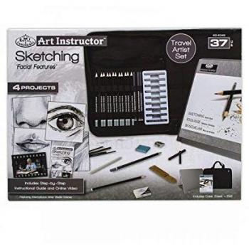 Royal Brush Art Instructor Sketching Travel Set-Large - 37Pc