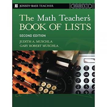 Math Teacher's Essential Resource: Comprehensive Lists for Educators