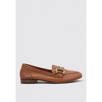 Sandalia Plana TOP3 - 23815 - Mujer - Color Camel - Tacón Plano
