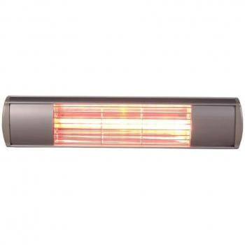 Calefactor Eléctrico de Pared Infrarrojo Halógeno Kekai Golden Tube 2000W 71,5x16x11,5 cm para Interior y Exterior