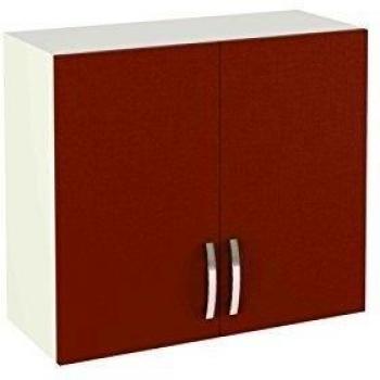 Meka-Block K-1407-BU - Módulo alto de cocina con dos puertas, color burdeos