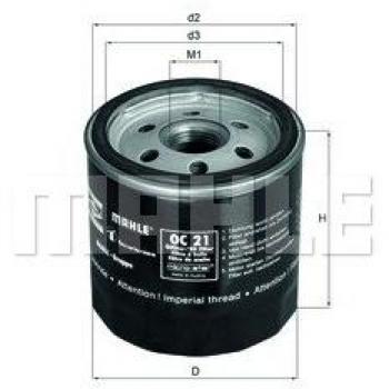 KNECHT OC 21 OF Filtro de aceite