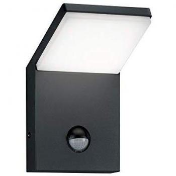 Aplique gris sensor de movimiento LED IP54