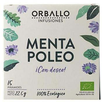 ORBALLO - INFUSION DE MENTA POLEO CON TOQUE ESPECIAL EN 12 BOLSITAS