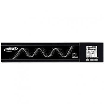 SAI Infosec E3 Performance 800 RT - Doble Conversión, 0,8 kVA, 720 W, 8 Salidas AC