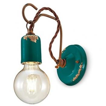 Aplique de Pared Vintage Verde Ferroluce C665