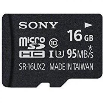 Tarjeta de Memoria MicroSDHC Sony SR16UXA 16GB