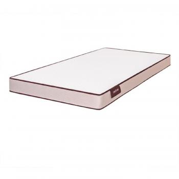 Colchón de Cuna Flow BabyPure, 120x60x10 cm, Núcleo BabyFoam, 25 kg/m3, Firmeza Alta, Funda extraíble y lavable en seco, Sistema de Triple protección,