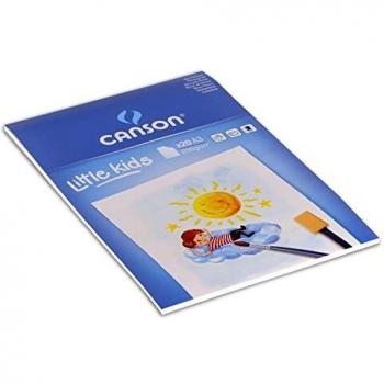 Bloc Encolado, A3, 20 Hojas, Canson Kids Pintura 200g