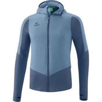 Erima Chaqueta Hybrid Lite, chaqueta híbrida ligera para niños, a prueba de agua, color vintage indigo/faded denim, talla 164, unisex