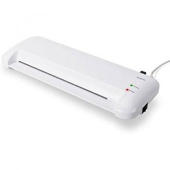 Laminadora Térmica Ednet A4, Velocidad 400 mm/min, Grosor 80-125 Micrones, Color Blanco
