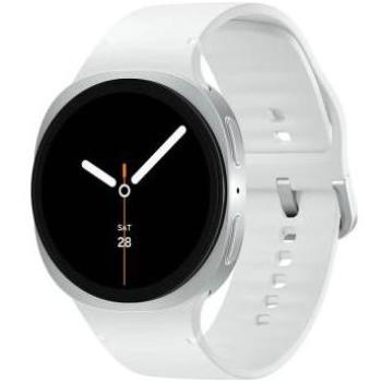 Smartwatch Samsung Galaxy Watch8 LTE 44mm Plata con Galaxy AI, GPS, NFC, Super AMOLED, IP68, ECG y SpO2
