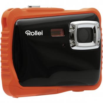 Rollei Sportsline 65 - Cámara digital compacta, Sensor CMOS de 5 megapíxeles y función vídeo HD 1280 x 720 píxeles, estanco al agua hasta 3 m - Negro