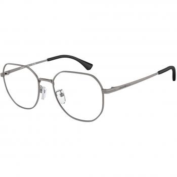 Emporio Armani EA1154D Gafas Recetadas para Hombre Ajuste Asiático Color Gunmetal