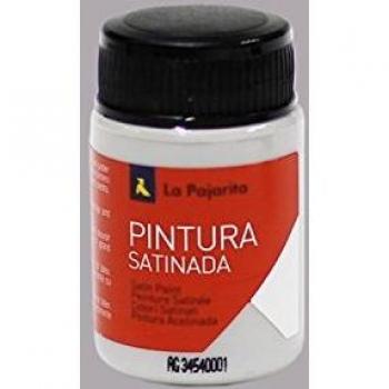 La Pajarita 169922 Pintura para Decoración y DIY, Satinada, 1, Gris