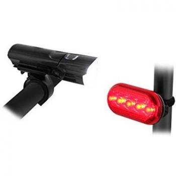 T'nB Urban MOOV - Kit de iluminación extraíble para Bicicleta