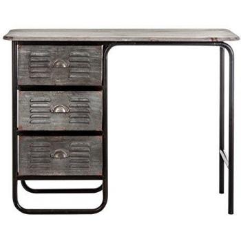 Last Deco Ostrava Escritorio, Hierro Fundido, Negro, 104x42.5x79 cm