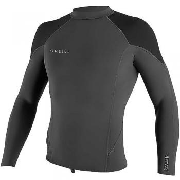 Camiseta de Neopreno O'Neill Reactor-2 1.5mm L/S - Manga larga, material neopreno, protección solar UV, propiedades SPF, color Graphite Black Ocean