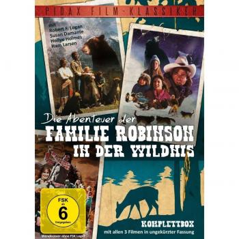 Die Abenteuer der Familie Robinson in der Wildnis - Komplettbox mit allen 3 Spielfilmen